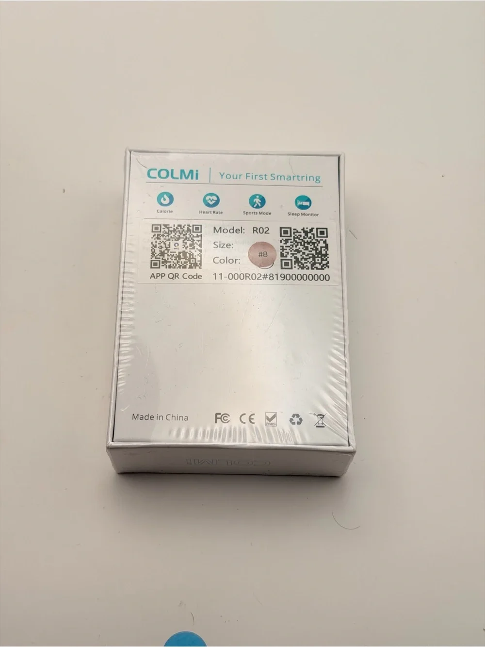 Colmi Smart Ring, New, Sealed, calories, Sleep, heart rate, sleep Mode